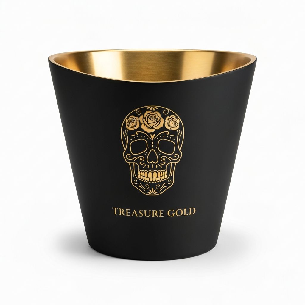 Ice Bucket Treasure Gold